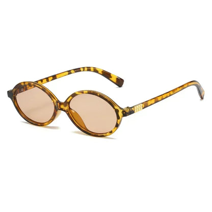 Bricql Noir – Y2K Retro Micro Oval Sunglasses