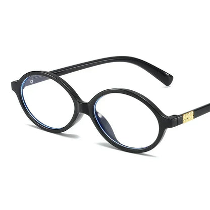 Bricql Noir – Y2K Retro Micro Oval Sunglasses